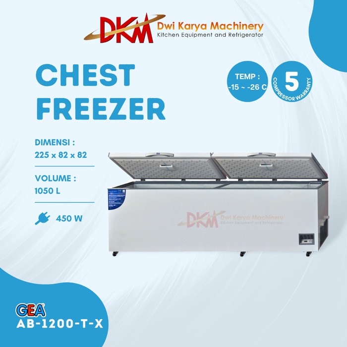 FREEZER GEA AB-1200-TX/ FREEZER BOX GEA AB 1200 FREEONGKIR
