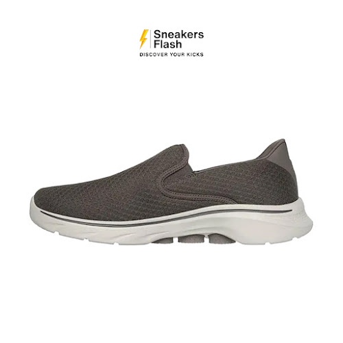 SKECHERS Go Walk 7 Taupe Sepatu Sneakers Pria - 216646TPE - Size 45