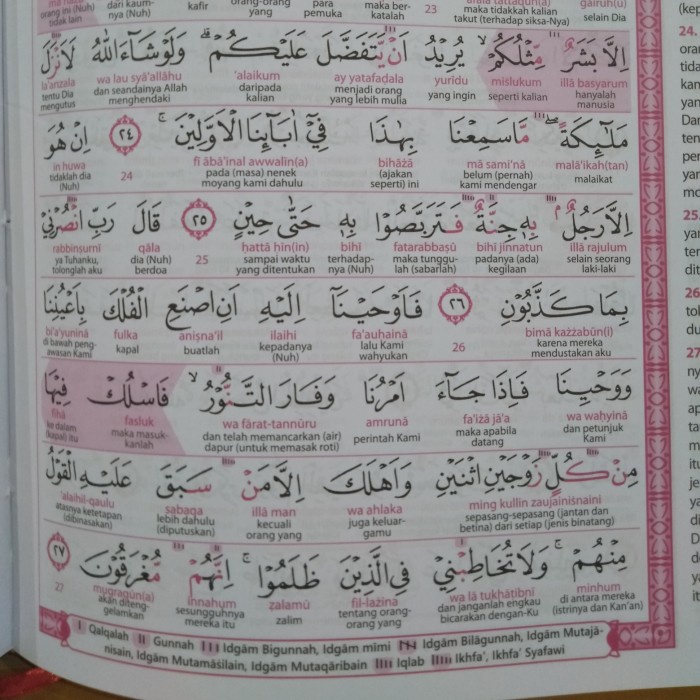 AL QURAN TERJEMAH PERKATA BESAR JUMBO A3 LANSIA PERKATA AL HADI KODE 812