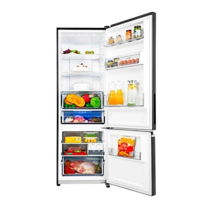 KULKAS PANASONIC FREEZER BAWAH NR BV360GK1D INVERTER BOTTOM FREEZER