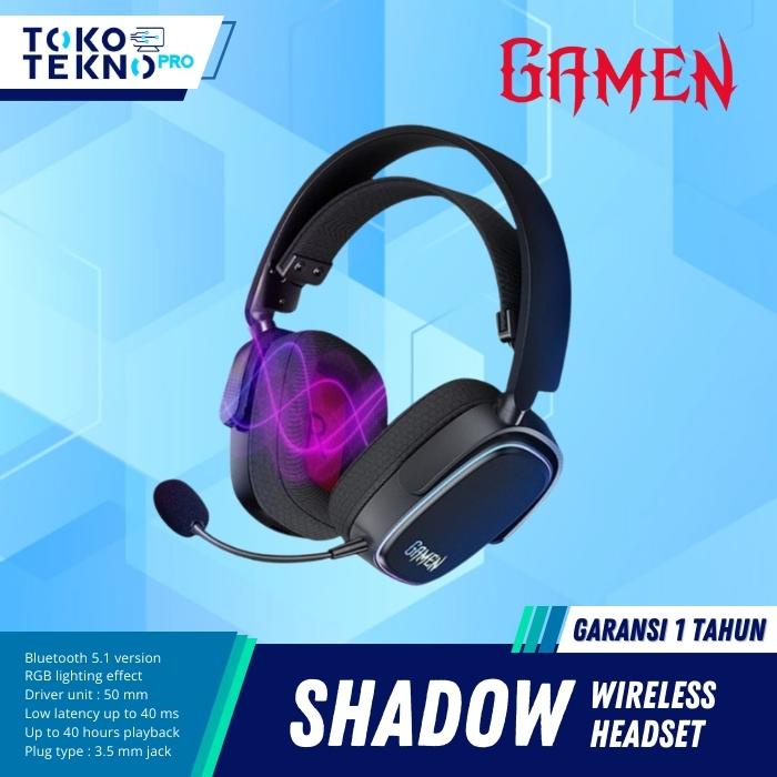 KODE A Gamen Shadow Wireless Gaming Headset Bluetooth 5.1 Low Latency