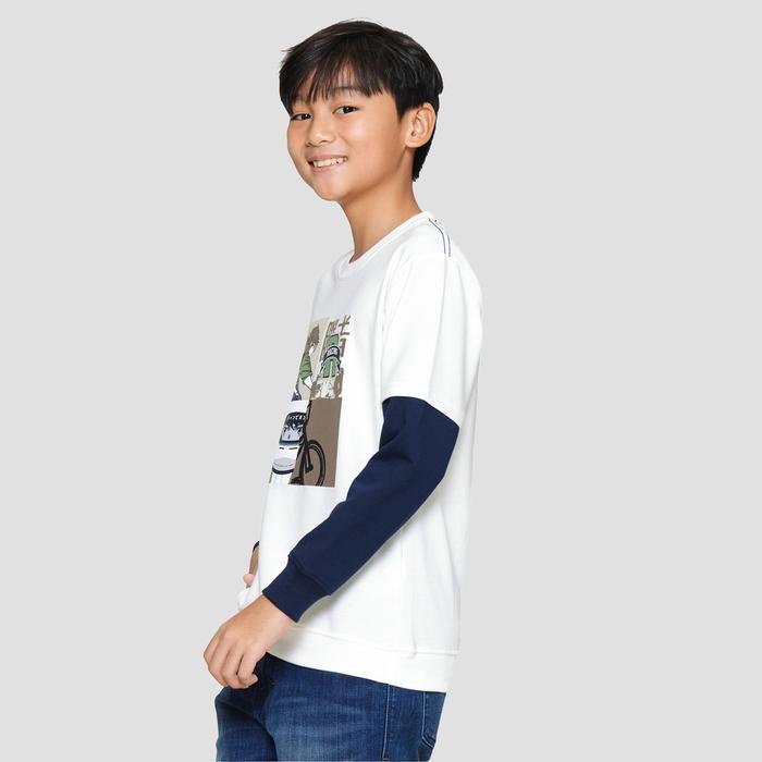 Aero Race Anime Sweater Anak Laki-laki 121578008