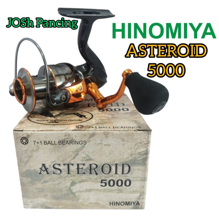 reel Hinomiya Asteroid 5000 power handle reel laut