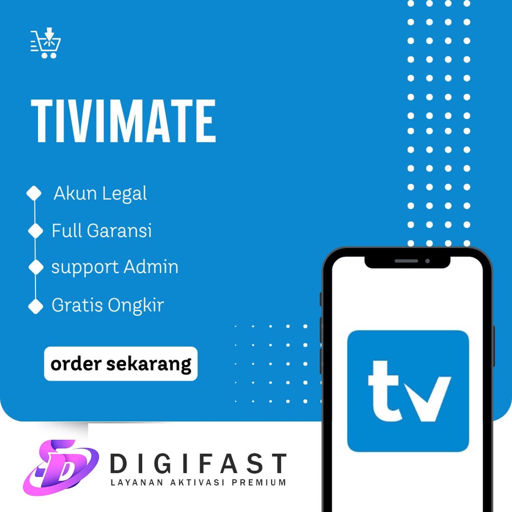 Tivimate Premium 1 Tahun Playlist Channel Lengkap Bergaransi