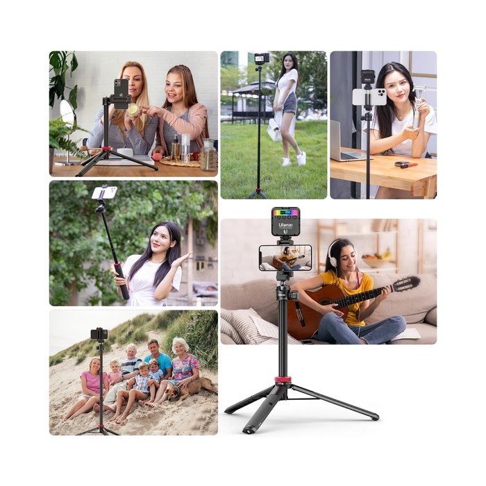 Ulanzi Mt 44 Extendable Vlog Tripod Tongsis Ulanzi