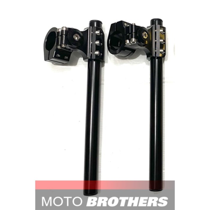 Tebaru STANG / SETANG JEPIT CLIP ON CAFERACER CAFE RACER KAWASAKI W175 Berkualitas
