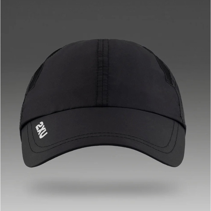 2XU RUN CAP 2XU RUNNING CAP / TOPI RUNNING 2XU BLACK