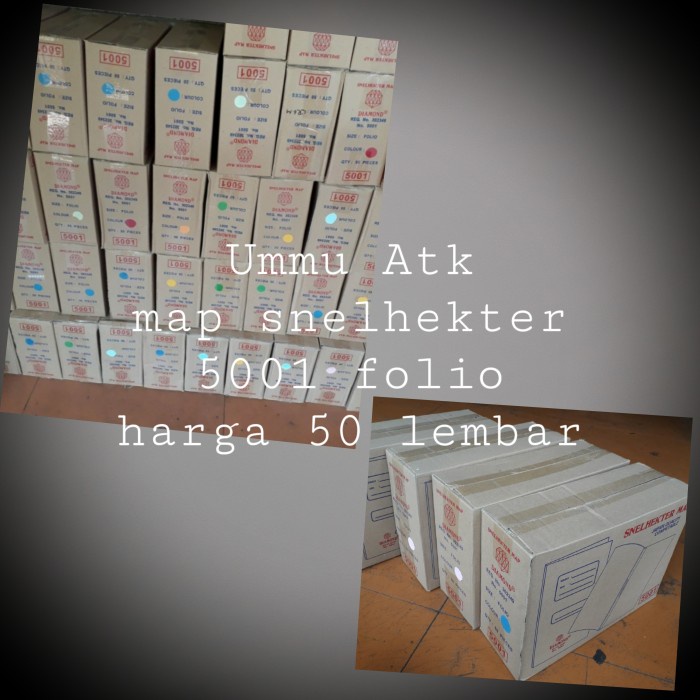 

Map Snelhekter Diamond Isi 50 lembar.