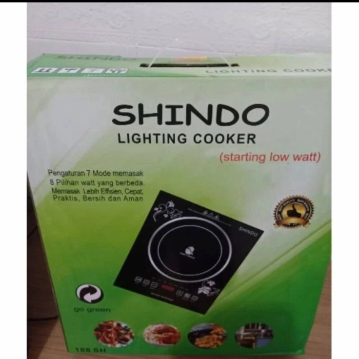 SHINDO KOMPOR LISTRIK HALOGEN 188SH LOW WATT
