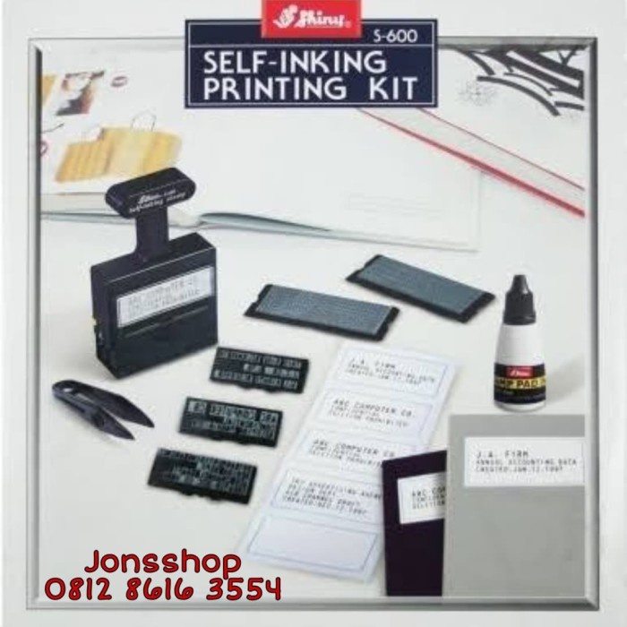 

SHINY S - 600 ( Stampel Bongkar Pasang )