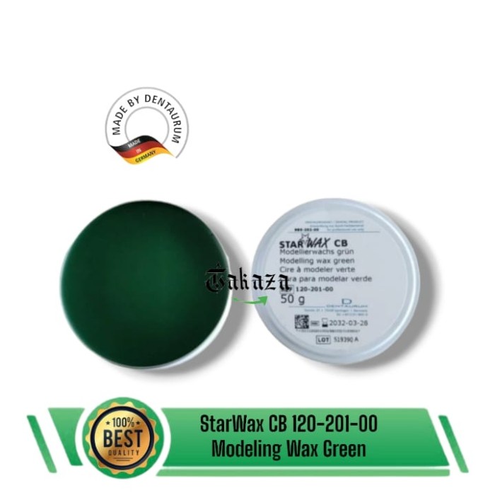 

Starwax CB 120-201-00 Modelling wax green