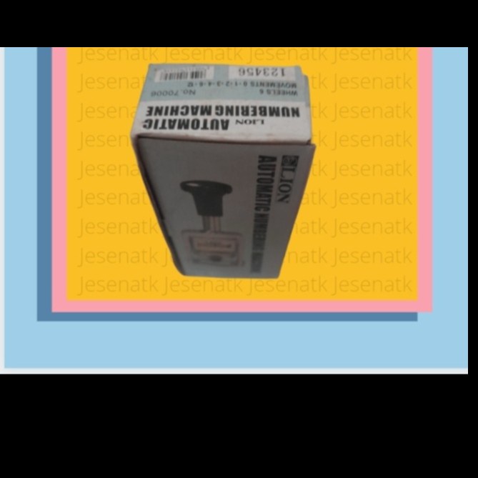 

Nomorator Lion 6 digit Numbering Machine