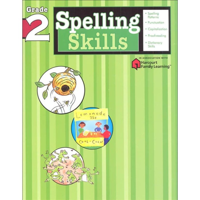 

Spelling Skills Grade 2 (Harcourt Family Learning)