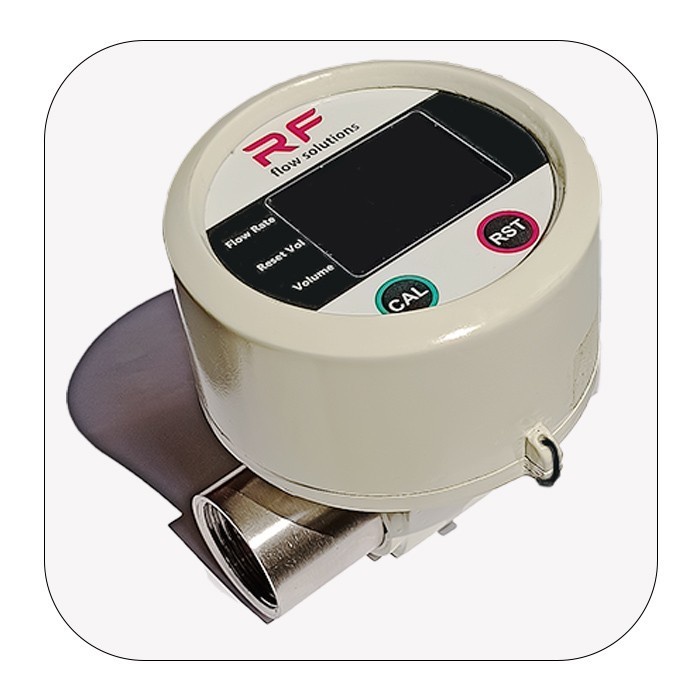 Turbine Digital Flow Meter RF 1/2 in RS485