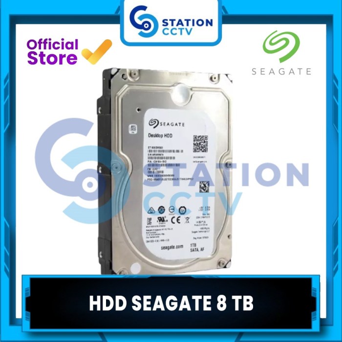 New Hardisk 8TB / HDD 8TB Garansi 1 Tahun / Hardisk Internal