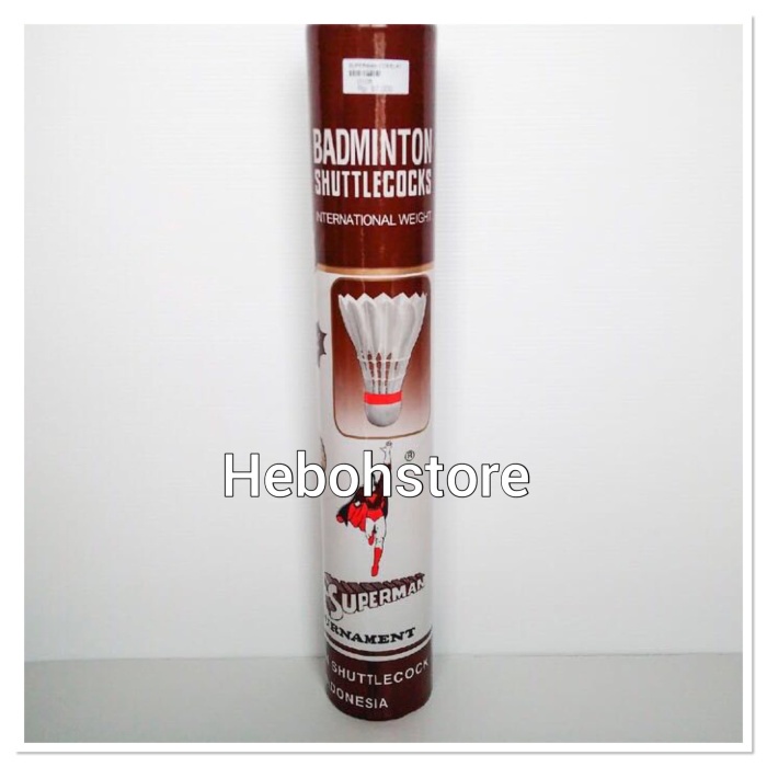 Shuttlecock/Kok Superman Coklat