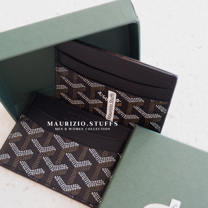 

Card Holder Unisex G Y Black Tempat Kartu Hitam Kode 330