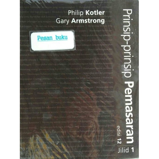 Buku Prinsip-Prinsip Pemasaran Phlipi Kotler Jilid 1 Edisi 12