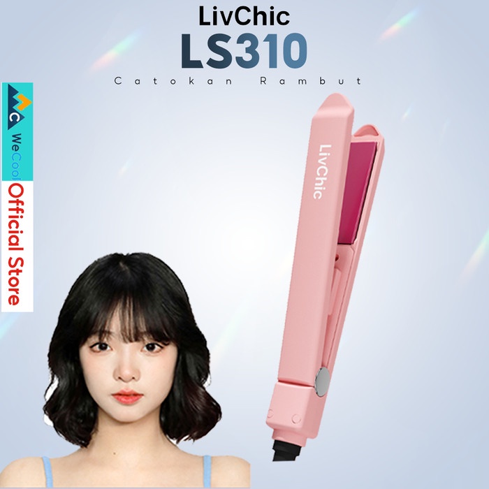 Livchic Rambut Catokan LS310-4IN mini portable 2in1 lurus Ragum Cutee