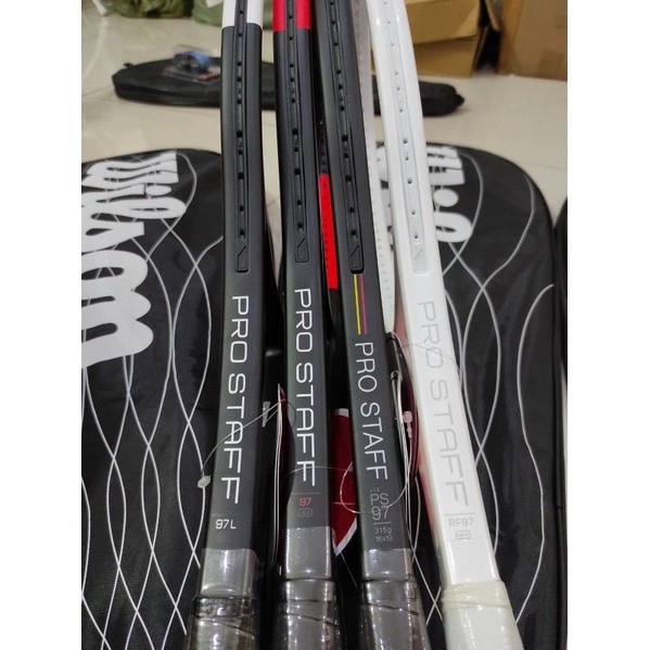 Raket Tennis / Tenis Wilson Pro Staff Rafael Rf97 Autograph + Tas New