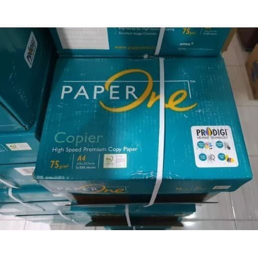 

Bisa Grab! Gosend!! Kertas Hvs Fotocopy A4 Bmo Paperone 75 Gr Murah [1 Dus 5 Rim]