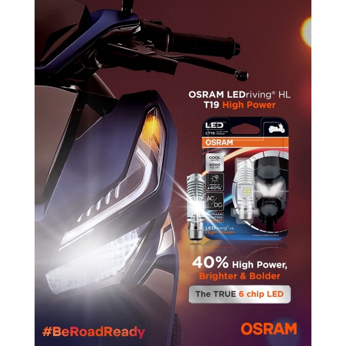 Lampu Depan LED Mio J Mio Gt Xride Fino Old Osram Original