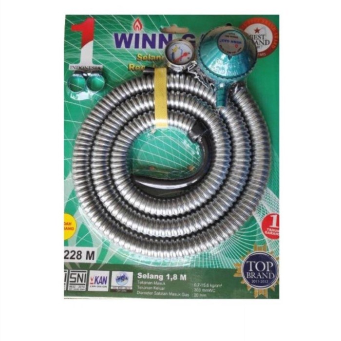 Winn Gas Selang Regulator W 228 M Regulator Aman Regulator Bagus Regul