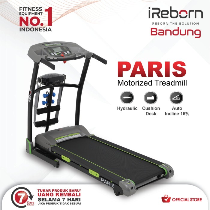 Alat Fitness Treadll Ireborn Paris