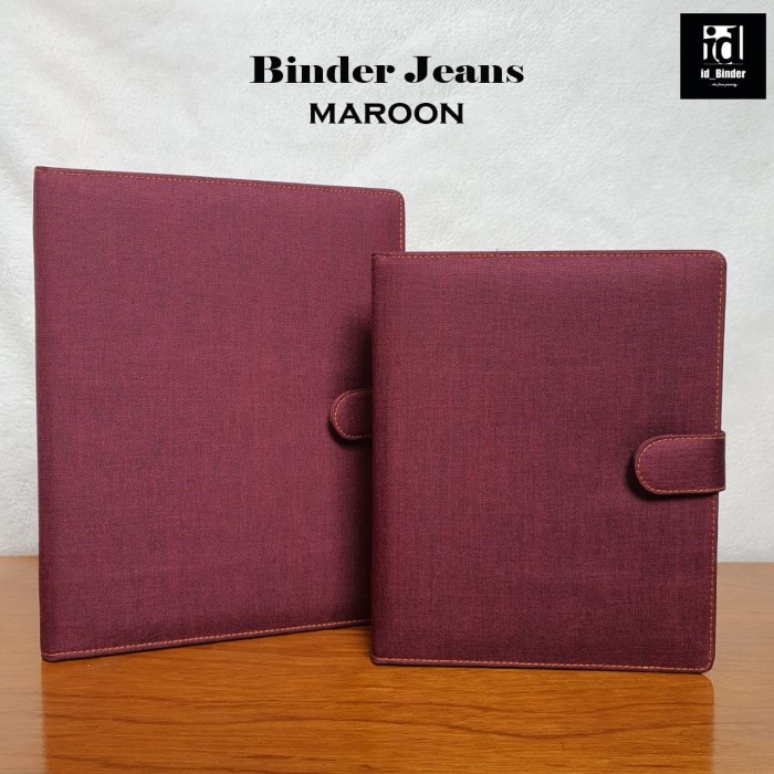

BINDER LEVIS WARNA MAROON A5 DAN B5 Kode 64