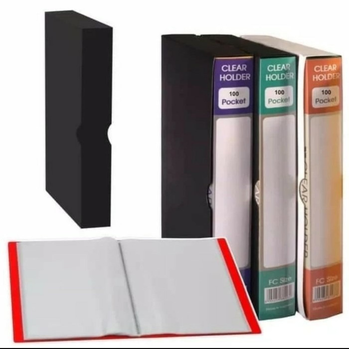 

Clear Holder / Document Keeper / Display Book InterX Isi 100 Pocket Kode 178