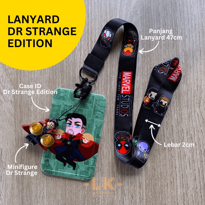 

Lanyard Lego Doctor Strange Edition (Id Card/ Name Tag/ Card Holder) Kode 342