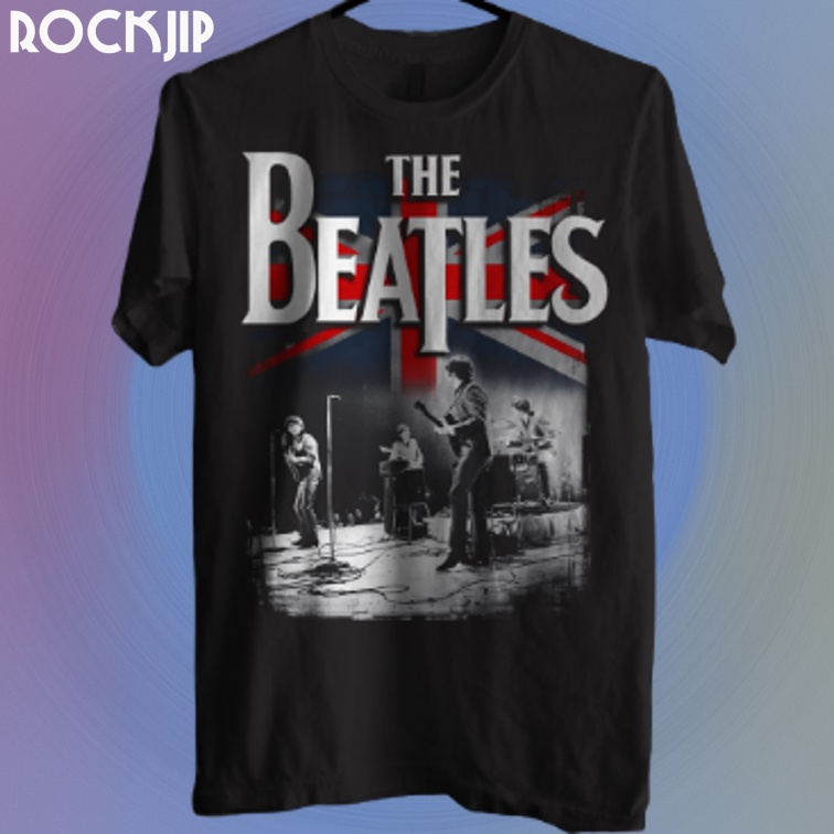 Beli Kaos Baju Distro Musik Band Rock Punk Indie Metal Pria Wanita Original Second Beatles Jakarta M