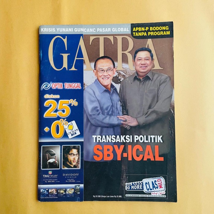 

Gatra Edisi 13-19 Mei 2010 - Transaksi Politik SBY-Ical