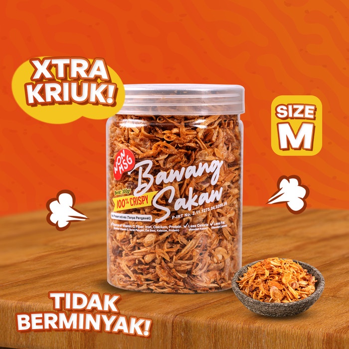 

Bawang goreng sakaw size XL @menulocale.id