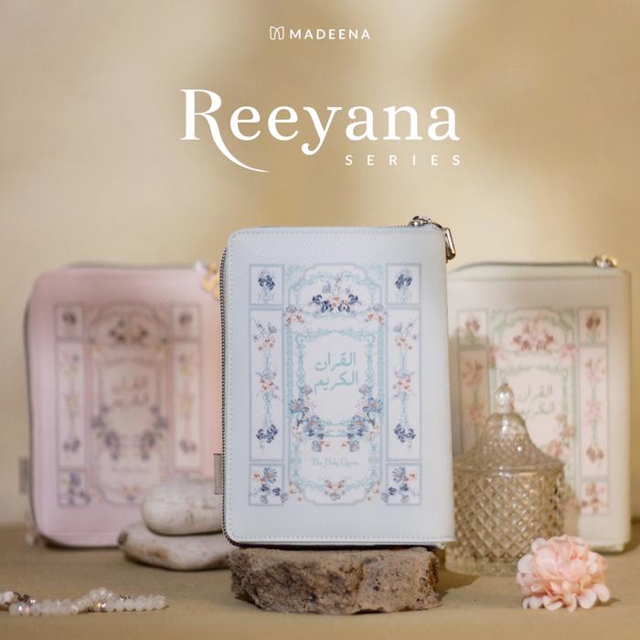 

Ready Mushaf Al Quran Madinaquran Aesthetic Reeyana Dengan Risleting Kuat Dan Label Original