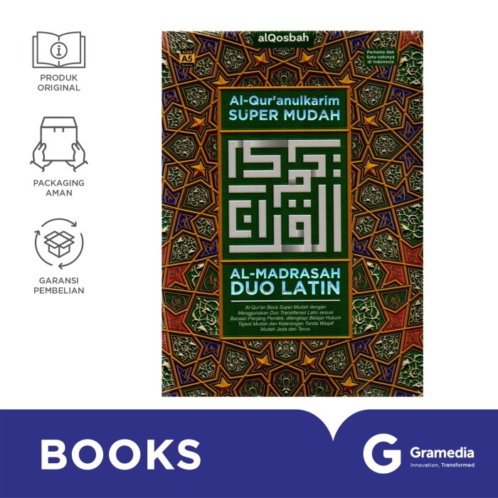 

Ready Al-Qur'An Qosbah Duo Latin A5