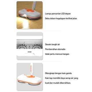 Free OngkirPromoCuci GUdangReady Alat Pel Lantai / Pel Listrik / Cordless Electric Mop / Alat Pel