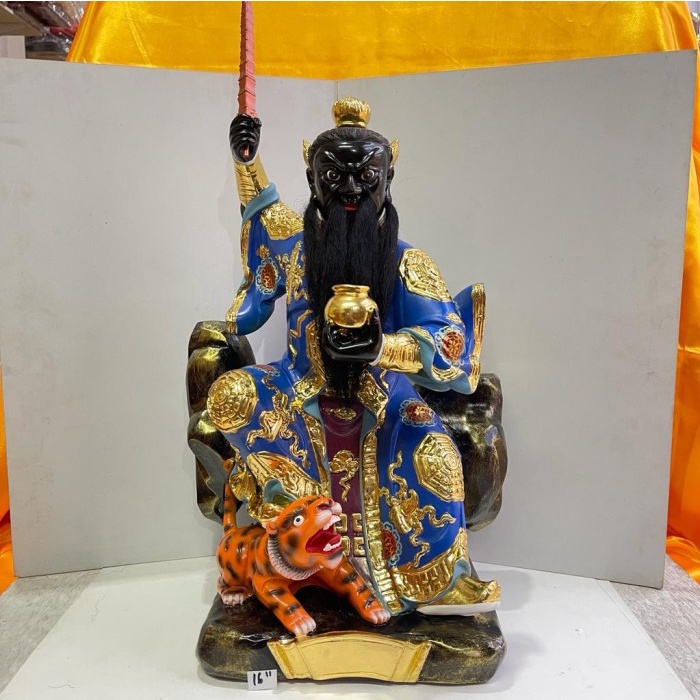 Patung Dewa Zhang Tian Shi / Tio Tian Se / 16In