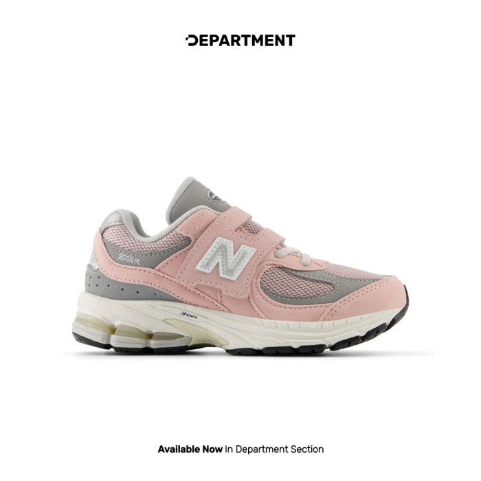 NEW BALANCE Sepatu Sneakers Anak 2002R WIDE HOOK & LOOP "ORB PINK" PV2002FC ORIGINAL