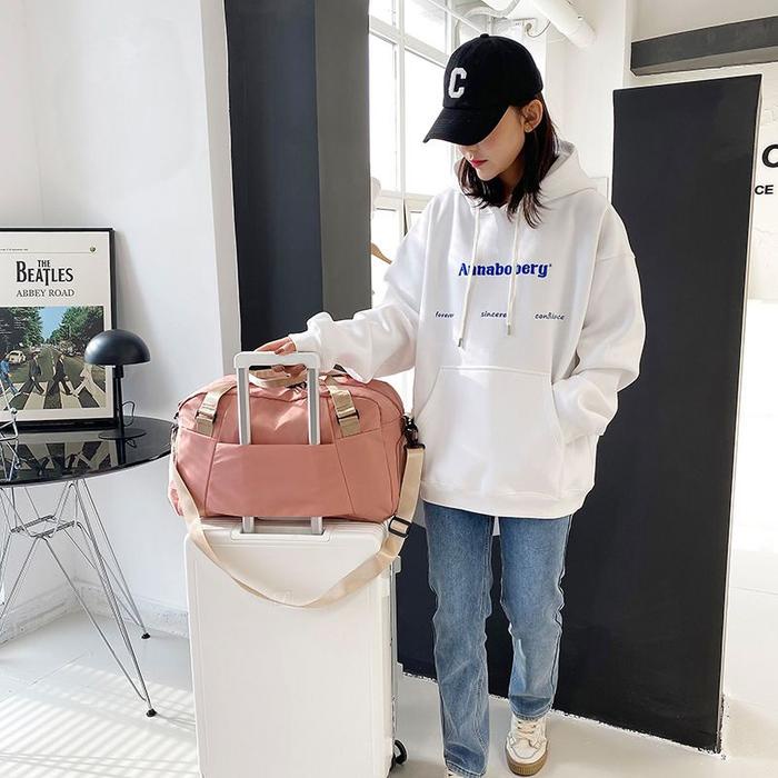 BARANG TERLARIS tas gym wanita tas fitness olahraga tas pakaian waterpoof anti air tas import wanita