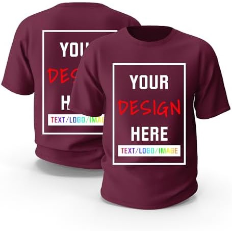Kaos Kustom untuk Pria, Kaos Kustom, Kaos Pribadi, Desain Kaos Anda Sendiri, Foto Nama Kaos|NR5LX0J6