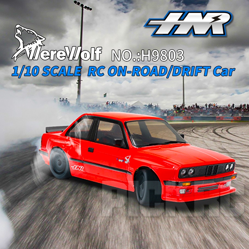 HNR H9803 Werewolf 4WD On-road Racing Drift Vehicle Brushless RTR 1/10 RC Electric Remote Control