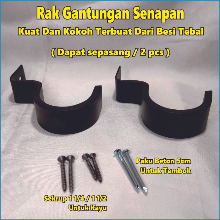 Rak Gantungan Senapan / Stand Display Kokoh Dari Besi Plat