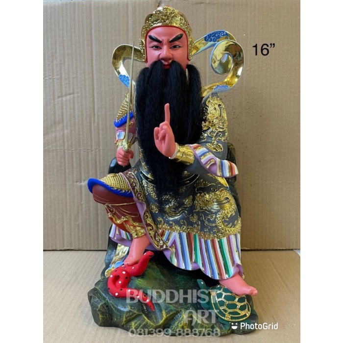 Svetlana Patung Dewa Hian Thian Siang Te /Siong Te Kong 16 In K