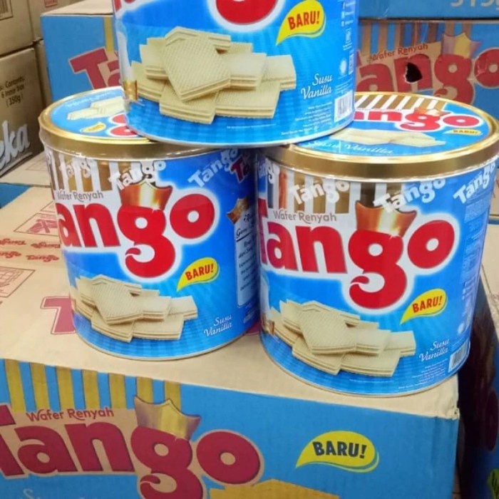 

Tango wafer kaleng 290gr 1 karton Biskuit Snack jajanan cemilan enak harga spesial kualitas terjamin