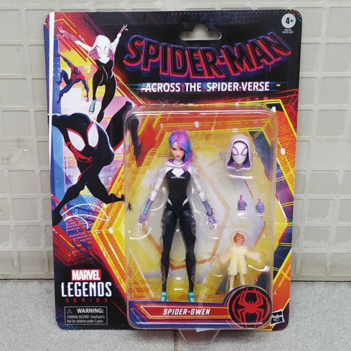 HASBRO MARVEL LEGENDS SPIDER-GWEN SPIDER-MAN ACROSS THE SPIDERVERSE SPIDERGWEN INTO SPIDERMAN
