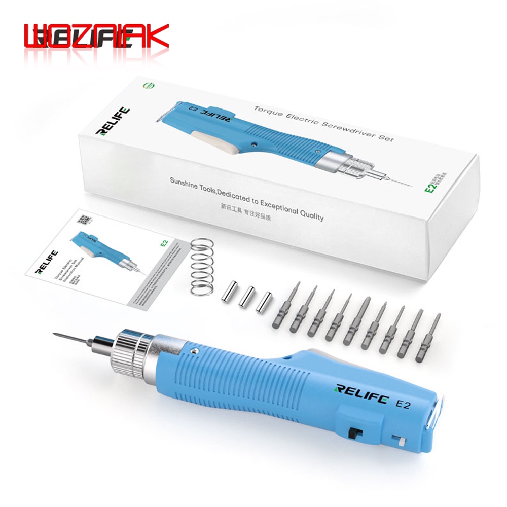 ELTRA RELIFE E2 Torque Electric Screwdriver Set Multi-speed Adjustable Torque ,Adjustable Forward