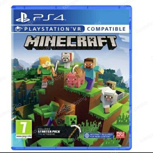 Minecraft Ps4/ Cd Game Ps4 Minecraft Starter Collection