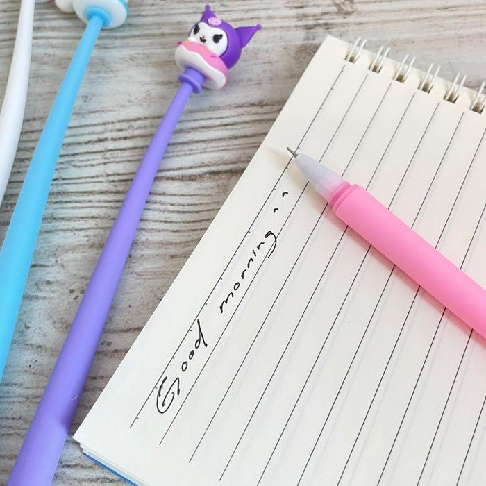 

Pulpen Gel Goyang Donat Sanrio Pgk-1240 Pen Lentur Pena Mainan Kado Unik Alat Tulis Sekolah Kantor