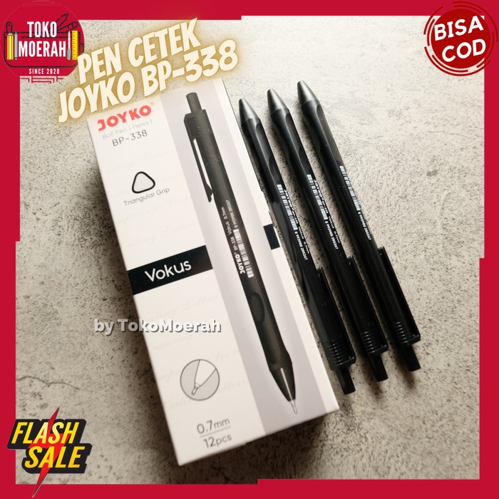 

Pulpen Cetek Joyko Bp-338 Pen Vokus Office Alat Tulis Kantor Bp 338